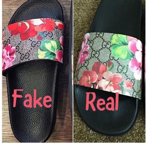 gucci pearl slides real vs fake|gucci real vs fake.